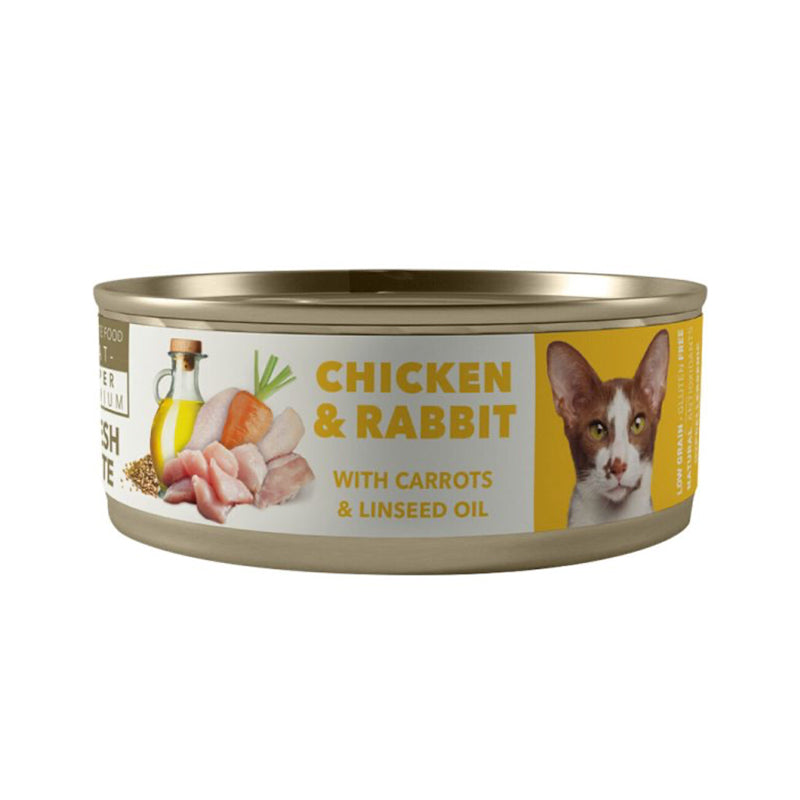 AMITY Gato Adulto (Pollo & Conejo) 80g