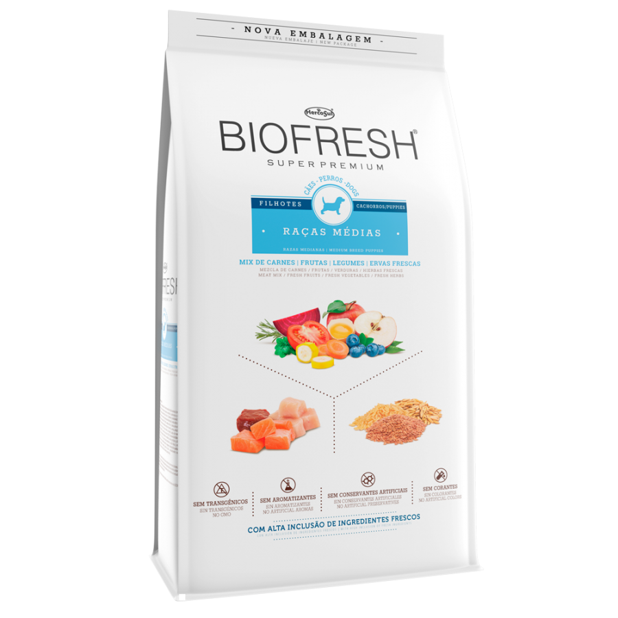 BIOFRESH - Cachorro Raza Mediana 10kg