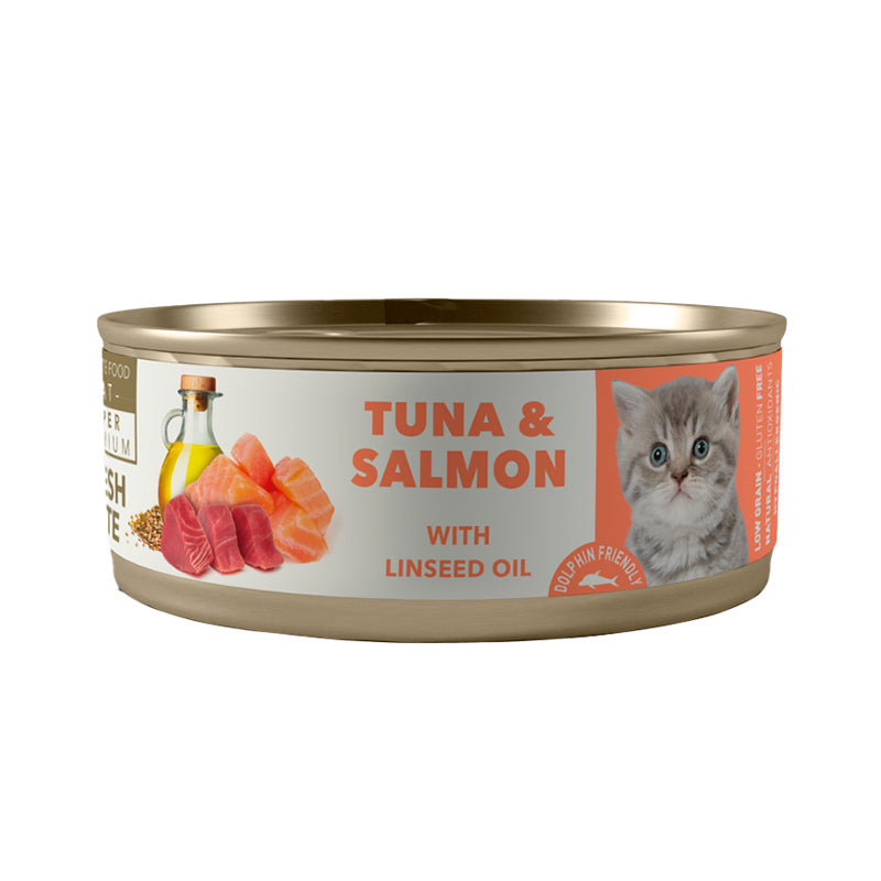 AMITY Kitten (Atún & Salmón) 80g