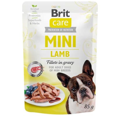 BRIT CARE Mini Lamb Fillets In Gravy 85g