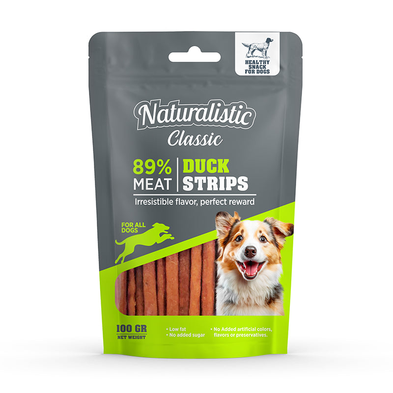 NATURALISTIC Classic - Duck Strips 100g