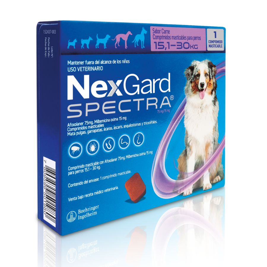 NEXGARD Spectra - 15.1 a 30kg (1 comprimido)