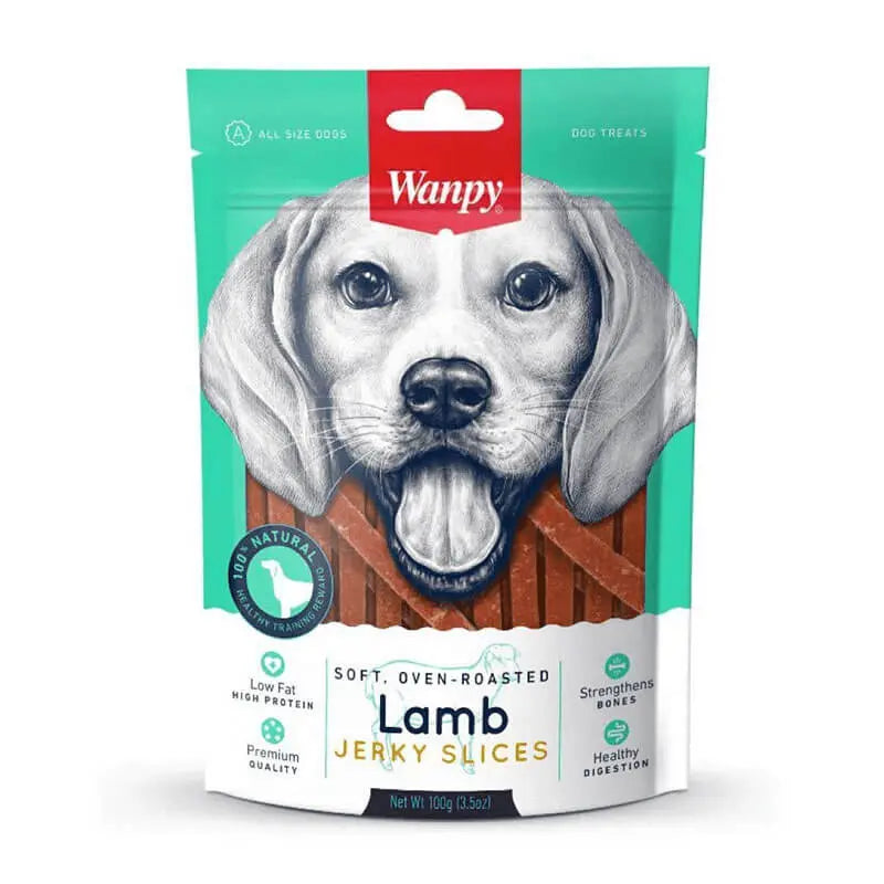 WANPY Lamb Jerky Slices 100g