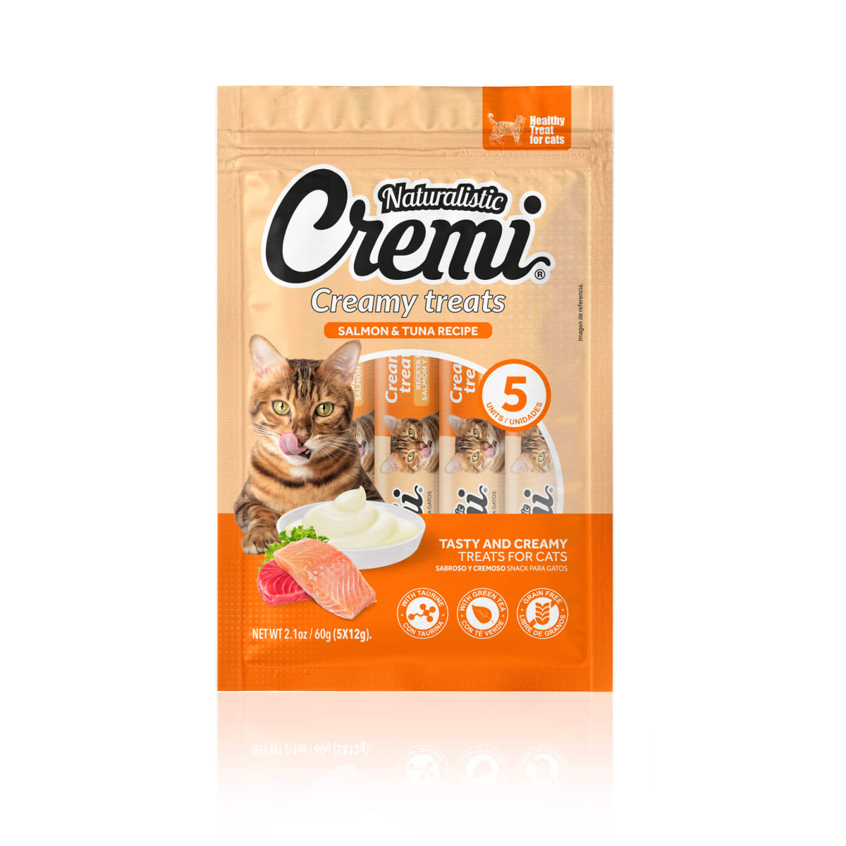 NATURALISTIC Cremi Salmón & Atún 60g