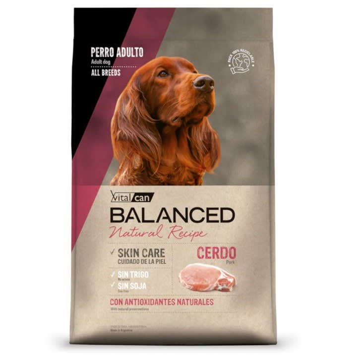 BALANCED Natural Recipe - Cerdo 3kg