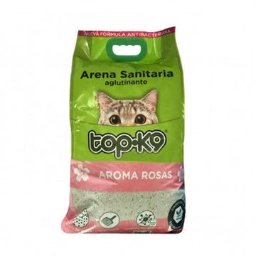 TOP-K9 Arena Sanitaria Aglutinante 10kg - Rosas