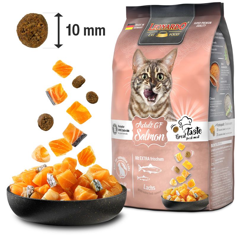LEONARDO Adult Salmón GF 7.5kg