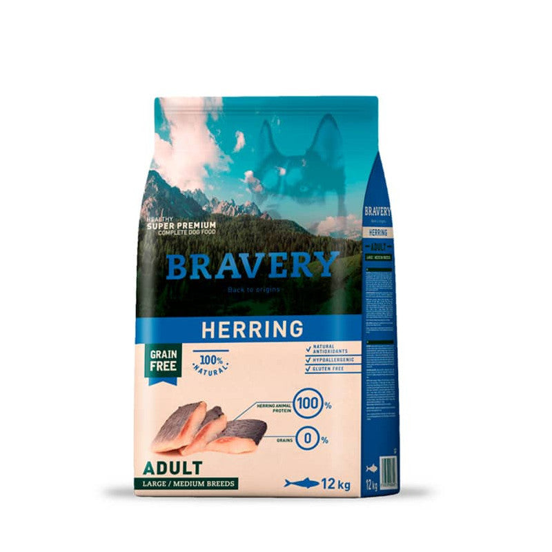 BRAVERY Herring Adult Large/Medium 4kg