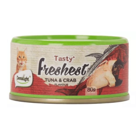 TASTY FRESHEST - Lata Atún y Cangrejo 80g