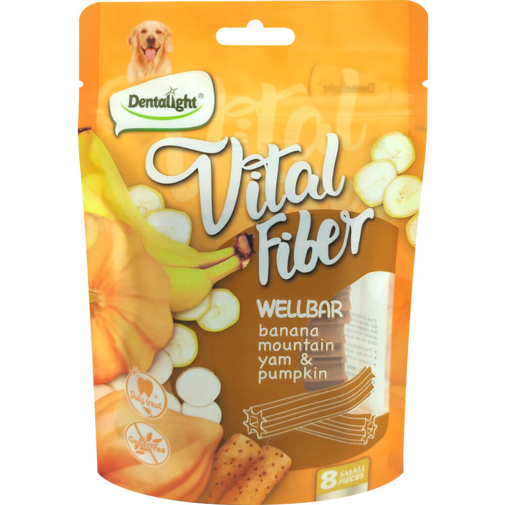 VITAL FIBER Wellbar (Banana, Patata y Calabaza) 80g