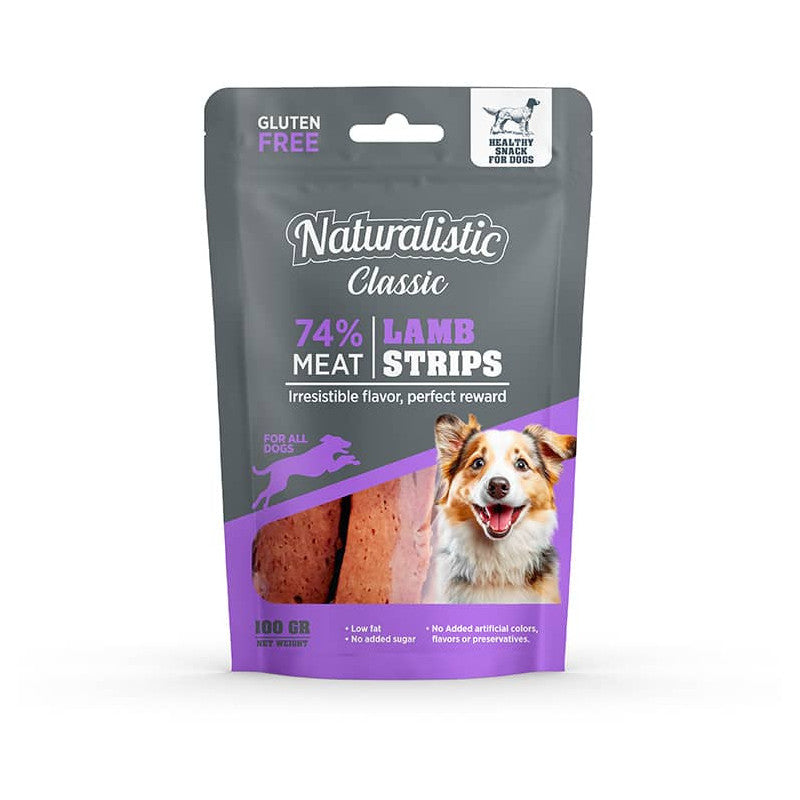 NATURALISTIC Classic - Lamb Strips 100g