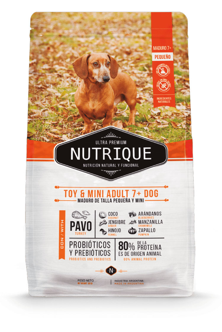 NUTRIQUE Toy & Mini Adult 7+ 3kg