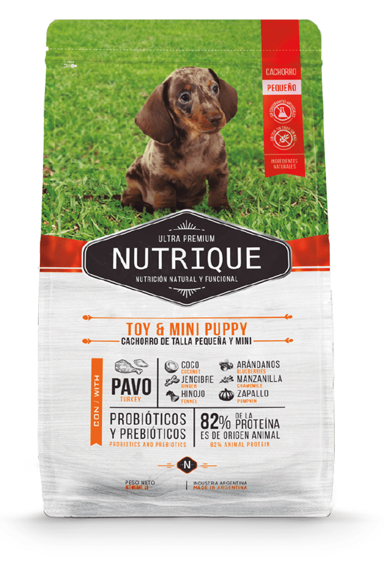 NUTRIQUE Toy & Mini Puppy 3kg