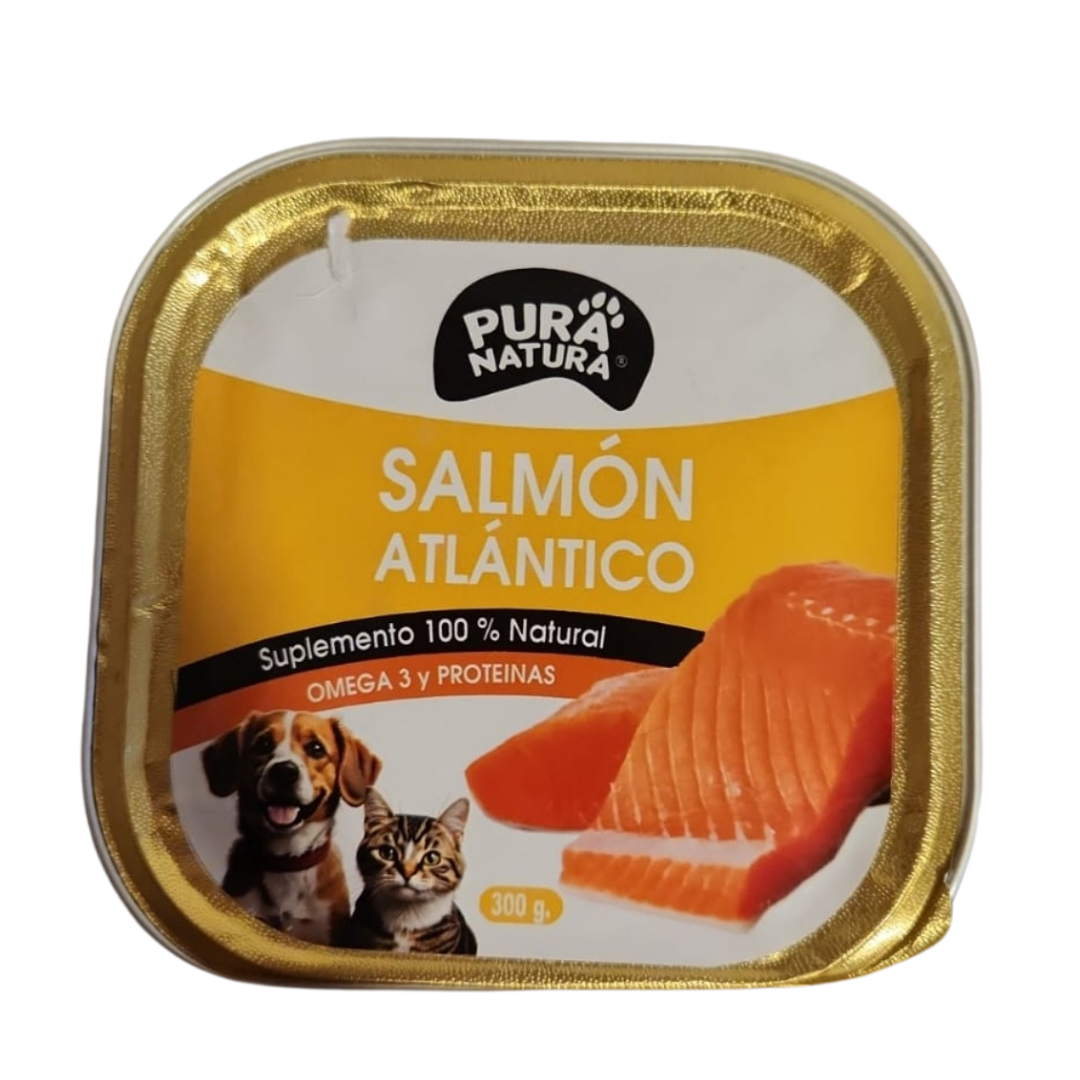 PURA NATURA - Paté Perro & Gato (Salmón Atlántico) 300g