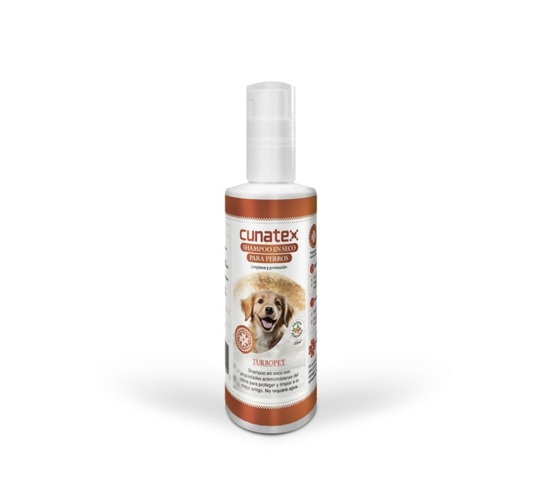 CUNATEX Shampoo en Seco con Nanocobre (Perro) 200ml