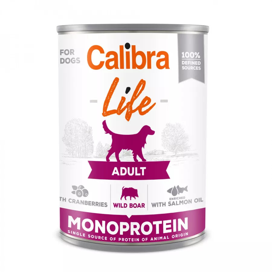 CALIBRA Dog Life - Adult (Wild Boar with Cranberries) 400g