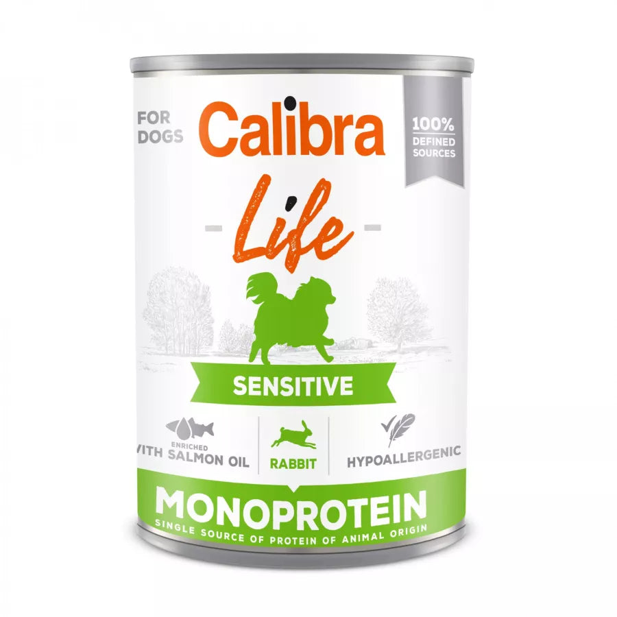 CALIBRA Dog Life - Adult (Sensitive Rabbit) 400g