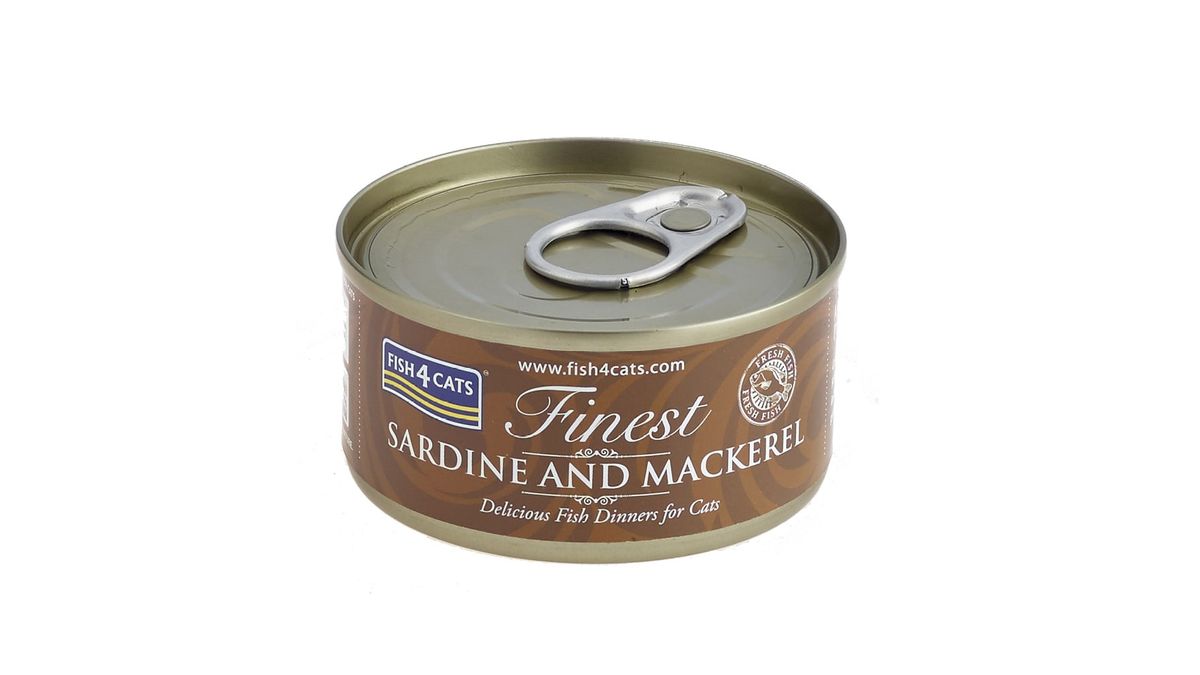 FISH 4 CATS - Lata Sardine & Mackerel (Sardina & Caballa) 70g
