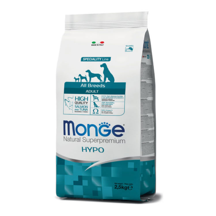 MONGE Hypo Perro (Intolerancias Alimentarias) 2.5kg