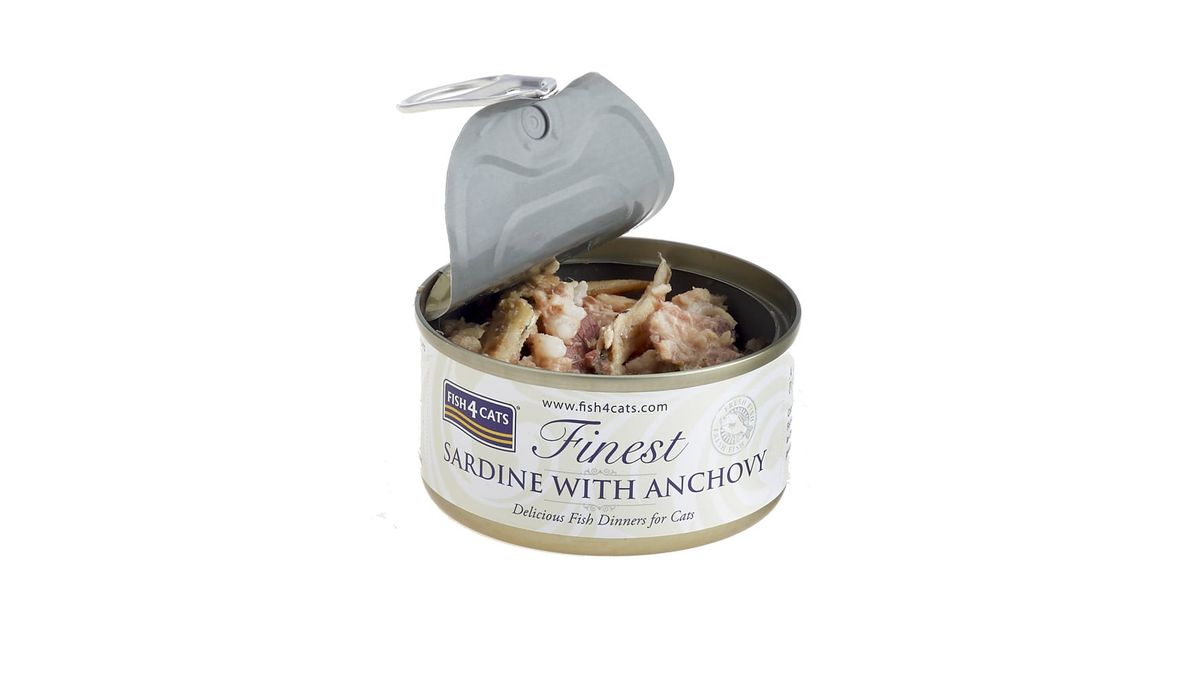 FISH 4 CATS - Lata Sardine & Anchovy (Sardina & Anchoa) 70g