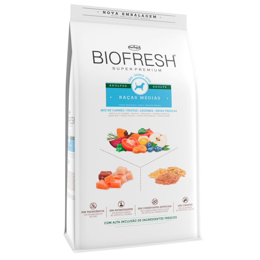 BIOFRESH - Adulto Raza Mediana 3kg