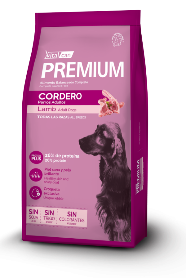 VITALCAN Premium Perro Adulto - Cordero 20kg