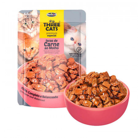 THREE CATS Adult - Carne 85g