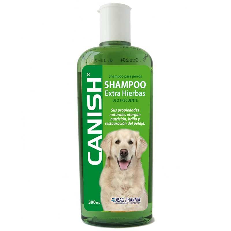 CANISH Extracto de Hierbas, Shampoo 390 ml