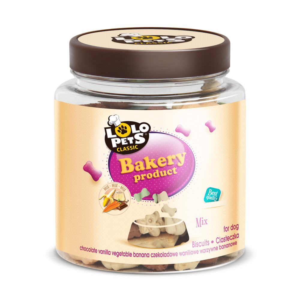 LOLO PETS Galletas Huesitos Sabores Mix "S", 210g