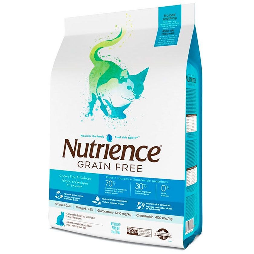 NUTRIENCE Cat Grain Free - Pescado Oceánico 2.5kg