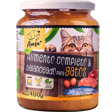 AMA - Alimento Húmedo para Gatos 400g