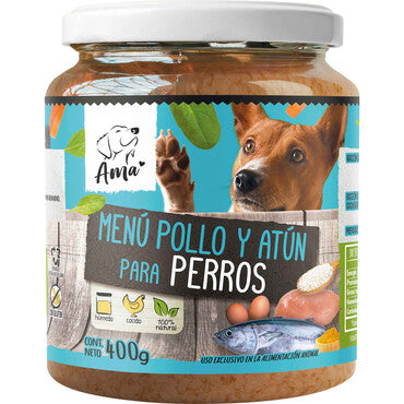 AMA - Alimento Húmedo de Pollo & Atún 400g