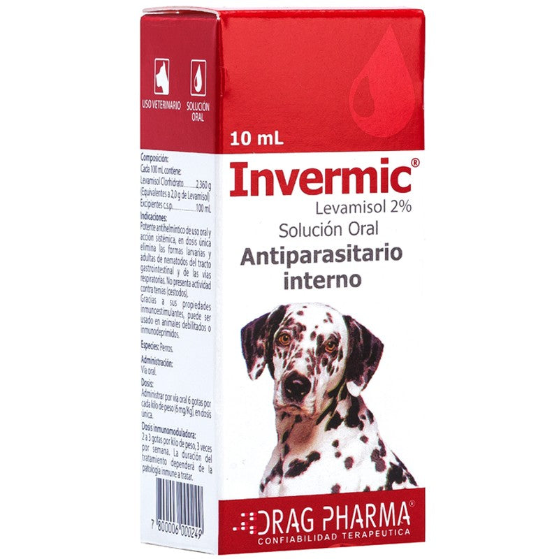 INVERMIC Gotas 10 ml (Perro)